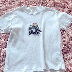 john galt/ brandy melville dragon turtle neck top